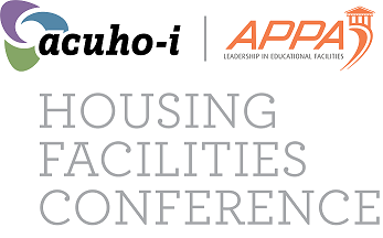 acuho-i, APPA logo Housing Facilities Conference