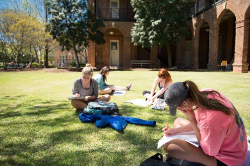 Student's studying
