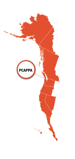 PCAPPA Region Map