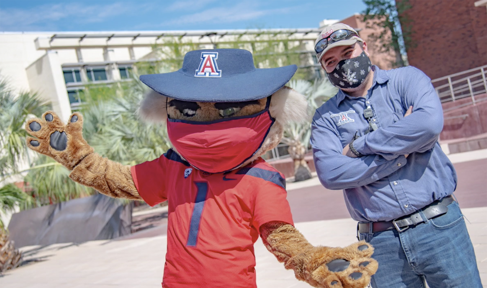 AU-staff-and-mascot