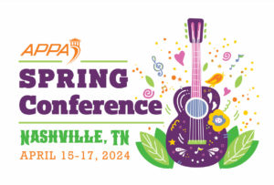 APPA 2024 Spring Conference logo - Nashville
